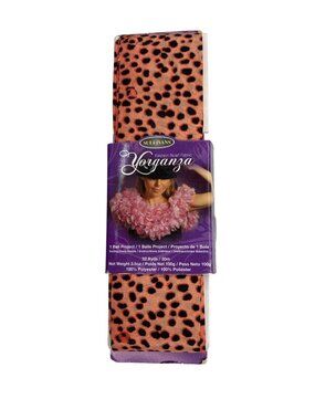 Sullivans Yorganza Scarf 32.8 yd  Cheetah Animal Print Craft Fashion Polyester